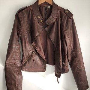 Black Swan Vegan Leather Jacket
